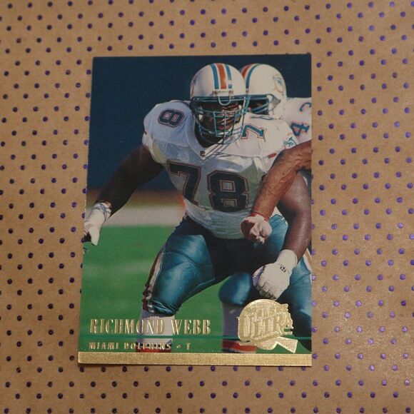 Richmond Webb #181 Football Card - Picture 1 of 2
